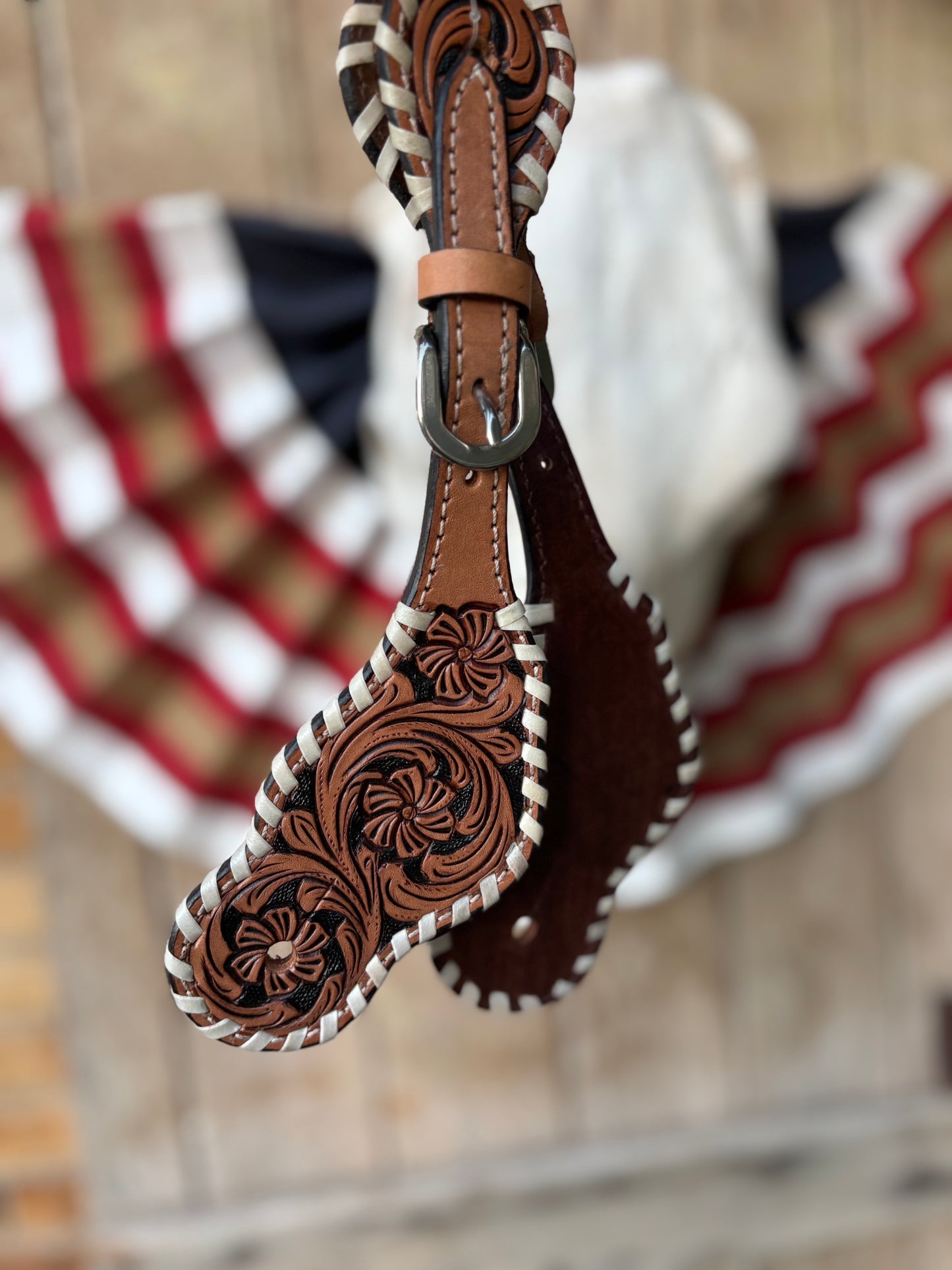 Leather Spur Straps