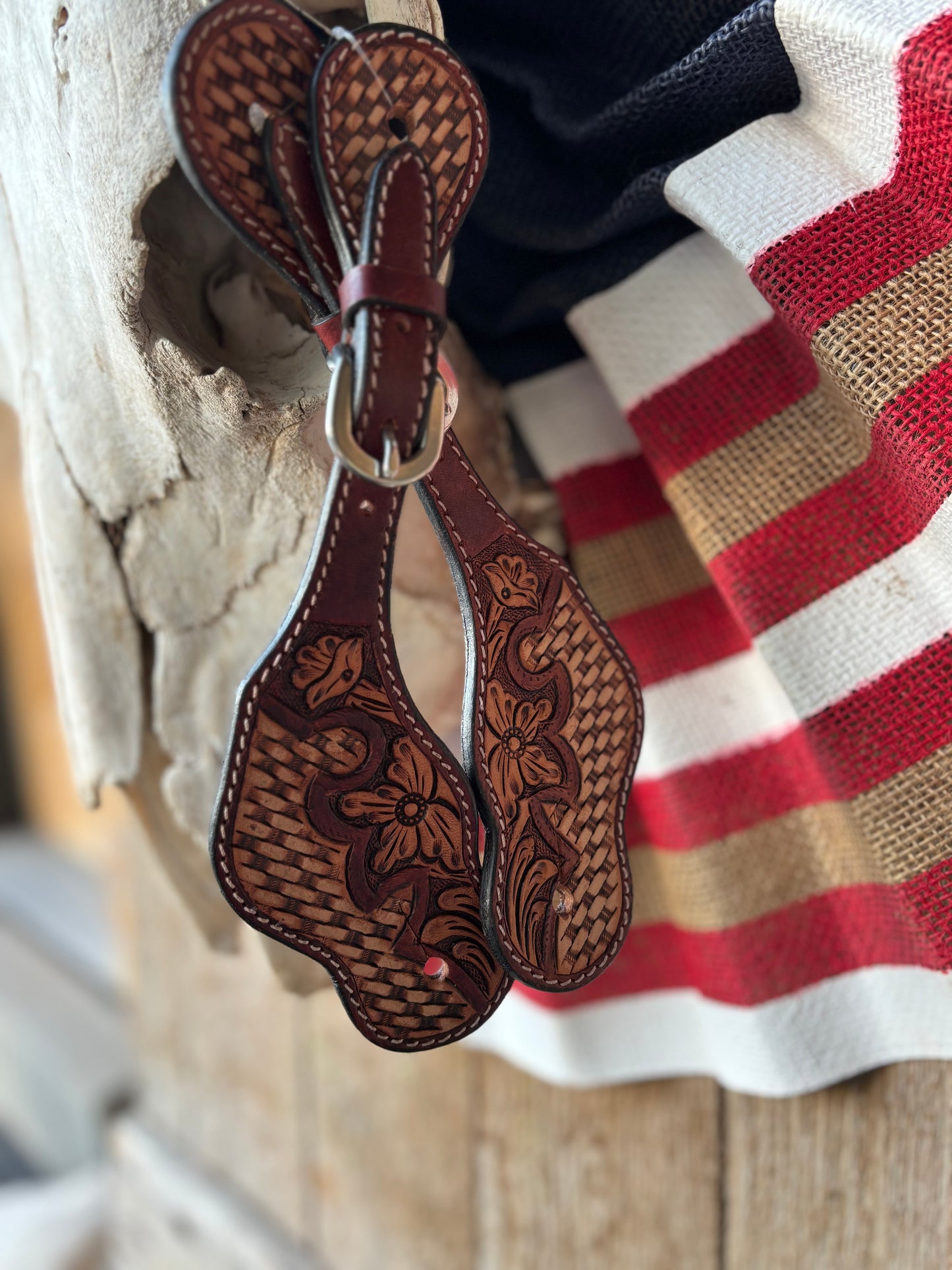 Leather Spur Straps