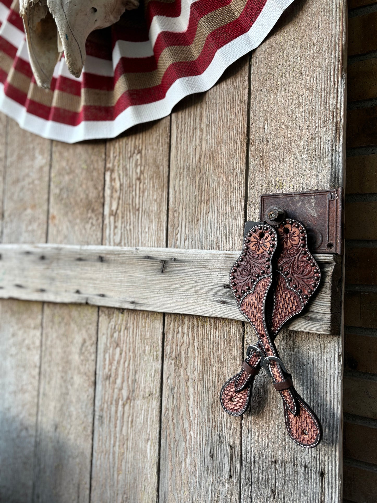Leather Spur Straps